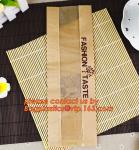 Clear Window bleached kraft paper bag bread bag, paper kraft bag, French