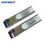 1.25Gb/s SFP Transceiver single fiber singlemode 20km 1310nm/1550nm LC DDM for