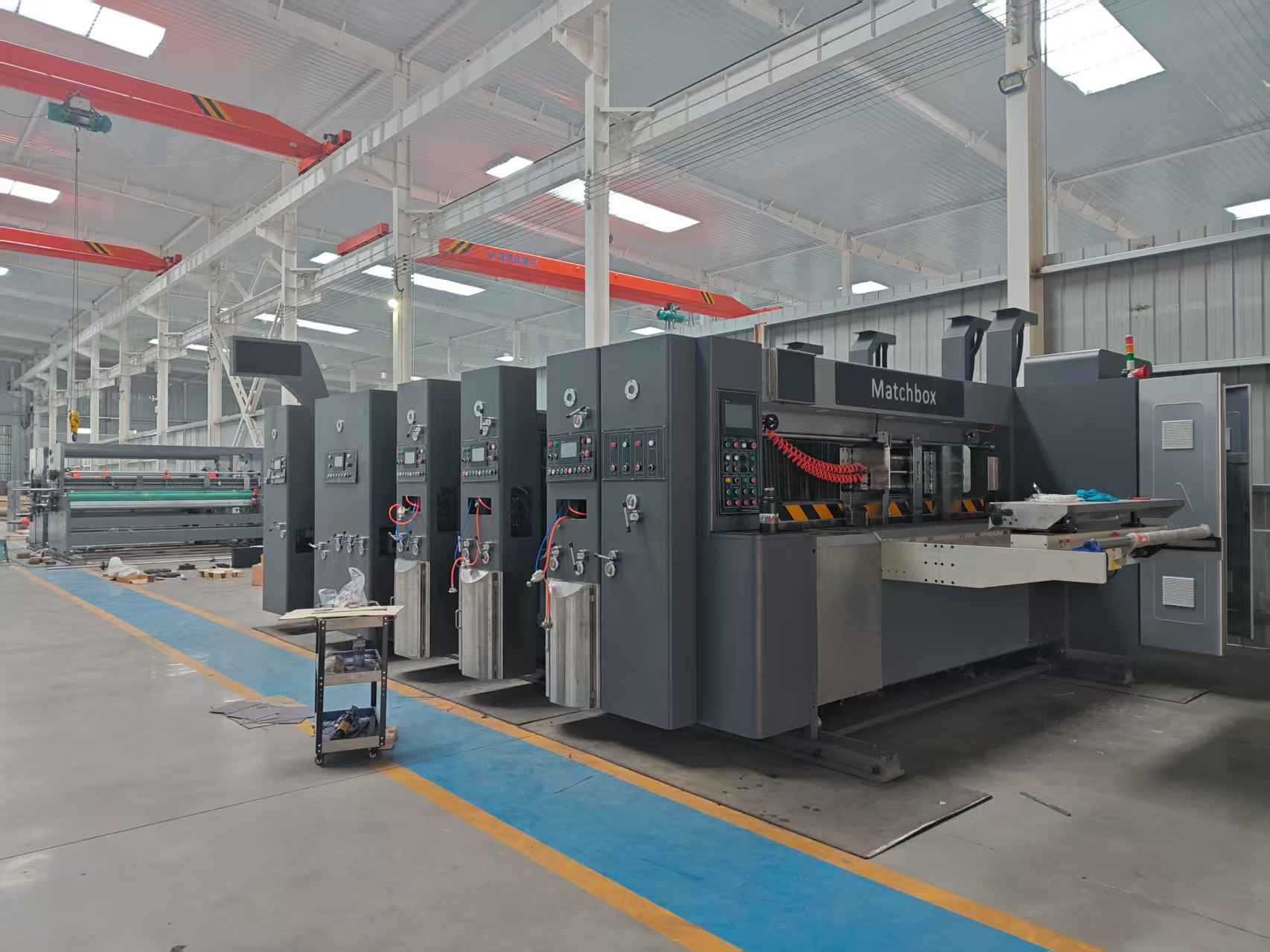 High Speed Automatic Carton Flexo Printing Slotting Die Cutting Machine