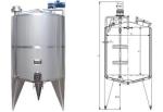 Potable Steel Water Storage Tank , 2m3 Galvanized Water Storage Tank