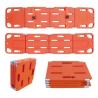 Buy cheap Abs Plastic 4 Fold Spine Board Stretcher Medical Floating Water Rescue Folding from wholesalers
