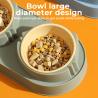 Buy cheap Customizable Ceramic Pet Food Bowl with Stainless Steel Material from wholesalers