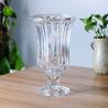 Buy cheap Short Stem Glass Flower Vase 12 Inch Tall For Both Dry Flower / Liver Flower from wholesalers