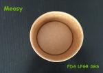 Hot and Cold Food Kraft Paper Cups , thermal disposable cups FOR Beverage or Ice