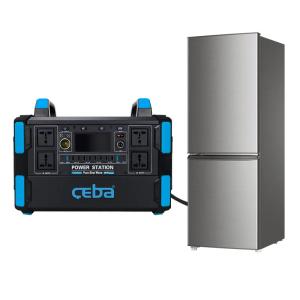 China 1000W Lithium Battery Solar Generator Portable Power Station With Folding Solar Panels on sale