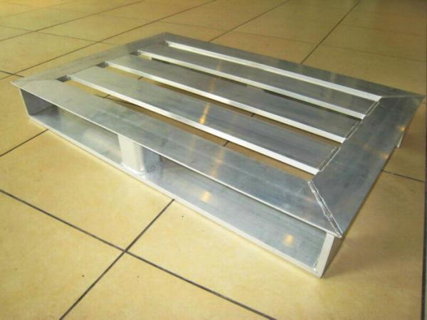 Buy cheap 2 Way Lightweight Open Bottom Aluminum Pallet For Agricultural Industries from wholesalers