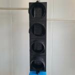 200MM Housing 4-Aspect Body Part Road Traffic Light With Flip Door Detachable