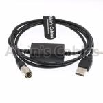 6 Pin Hirose Male to Total Station USB Data Cable For Sokkia Topcon for w8 w7