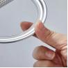 Buy cheap 603 Aluminum Foil Closure Cans Lids 153 Mm Easy Peel Off Ends from wholesalers