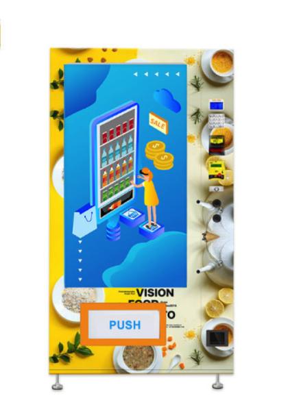 Buy cheap 110 / 220V Food Vending Machines , GPRS Remote Beverage Vending Machine from wholesalers