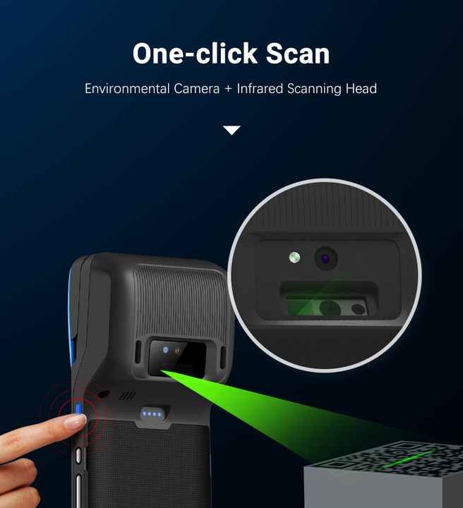 Android 12 OS MDM Smart POS Payment Terminal 3GB RAM 16GB ROM Secure Transactions
