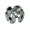 Buy cheap Q646F WCB 304 316 316L Four Way Ball Valve PN1.6 2.5 4.0 6.4Mpa from wholesalers