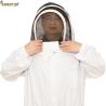 Buy cheap S-2XL Zippered Hood Beekeepers Protective Clothing Economic Type Bee Jacket from wholesalers
