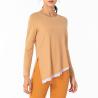 Buy cheap Orange Nude Yoga Long Sleeve Top Women'S Irregular Breathable Sports T - Shirt from wholesalers