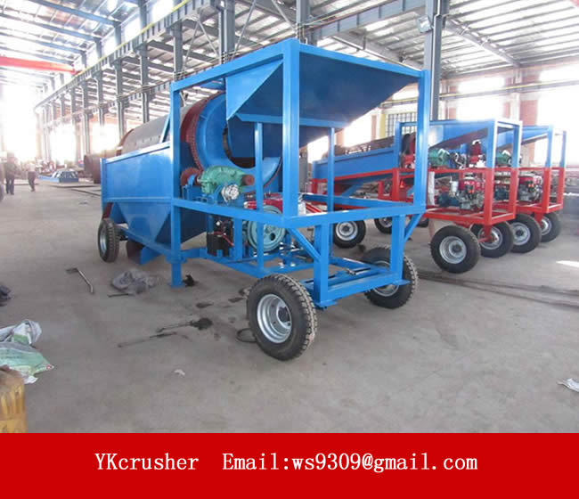 mobile trommel screen