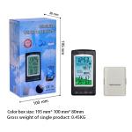 Outdoor Sensor Color Weather Station With Barometer And Indoor Thermo-Hygrometer