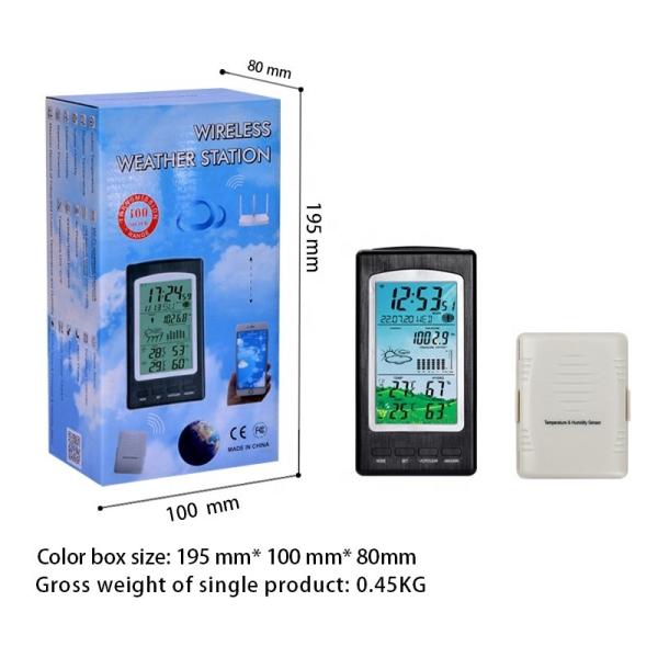OEM/ODM Outdoor Weather Station With Temperature And Humidity Sensor Direct