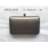 Buy cheap Diamond Closure Black Satin Clutch Bag , Wedding Party Gold Box Clutch Bag from wholesalers