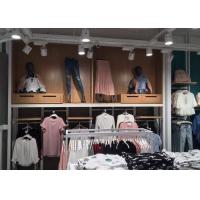 Buy cheap Decorative Commercial Apparel Store Fixtures , Department Store Clothing Racks product