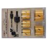 Buy cheap 8PC Bi-Metal Hole Saw Set,Power Tools,Drill Bits from wholesalers
