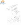 Buy cheap 31N8-50137 31N8-50135 For Hyundai Excavator R305LC-7 R290LC-7 Arm Hydraulic Cylinder from wholesalers