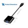 Buy cheap Multi Display Video Converter USB 3.0 to VGA Adapter for PC Laptop Monitor Projector HDTV from wholesalers