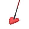 Buy cheap Long Handled Shower Cleaner Microfibre Bathroom Tile Brush Cleaner Triangle from wholesalers