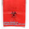 Buy cheap disposable autoclave sterilization biohazard bags, Heavy duty safety plastic biohazard infectious waste bag medical wast from wholesalers