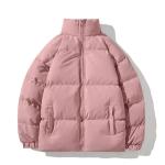 Custom Winter Puffer Jacket for Men Stand Collar Casual Outwear High Quality