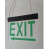 Buy cheap Energy Saving Wall Mounted LED Aluminum Exit Sign With Acrylic Plate from wholesalers