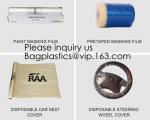 Disposable Car Interior Protection Set, seat, hand brake, gear stick, steering