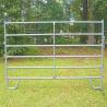 Buy cheap Heavy Duty Hot Dipped Galvanized Corral Panel Fence Round Pipe Horse Panels from wholesalers
