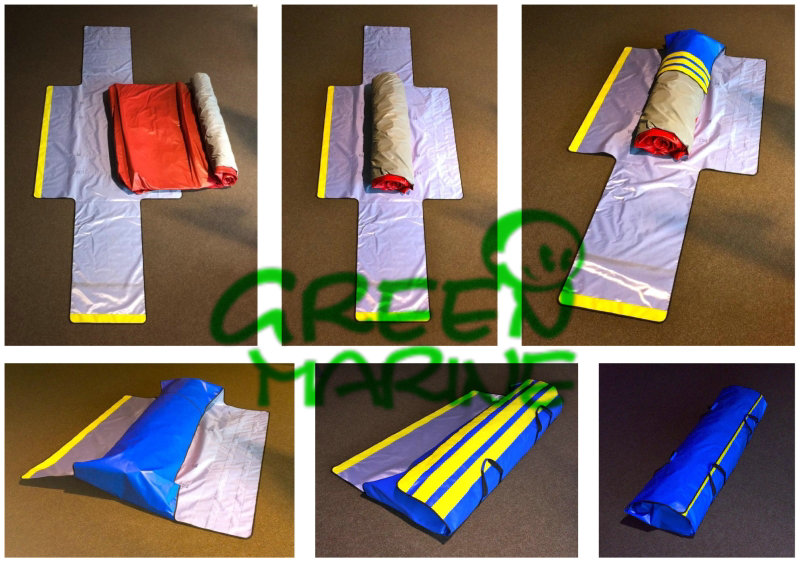 Compact Air Tumble Mats , Slip And Slide Air Track With Electric Pump Blower