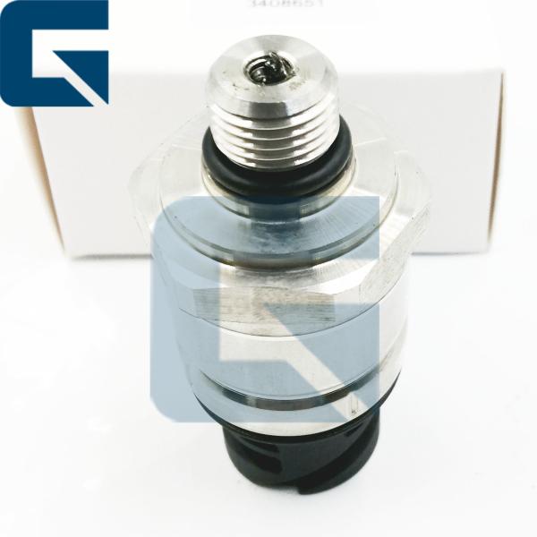 Buy cheap 3408651 Excavator Pressure Sensor For QSK38 Engine from wholesalers