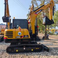 Buy cheap Mini Sany SY60 Used Mini Excavator Hydraulic Crawler Equipment Trader 6T product