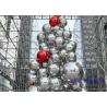 Buy cheap Wedding Party Hanging Decoration Promotion Party Shiny Metallic Gold PVC Inflatable Mirror Ball from wholesalers