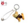 Buy cheap 3D Cartoon Promotional Plastic Keychain , Dog Key Ring PVC PU Material from wholesalers