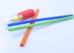 Ecofriendly Smoothies Food Grade Silicone Straws Safe Plastic Free
