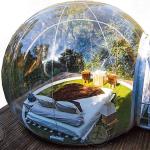 Fun House Giant Clear Inflatable Bubble Tent Crystal Igloo Dome Transparent
