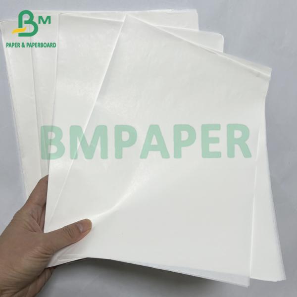 30grs Customize Biodegradable Food Safe MG White Kraft Paper Roll