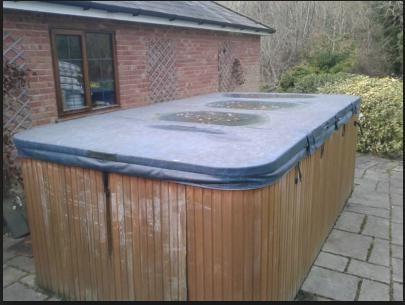 Buy cheap Acrylic Shell Hot Springs Spa Covers Energy Saving Outdoor Jacuzzi Cover from wholesalers
