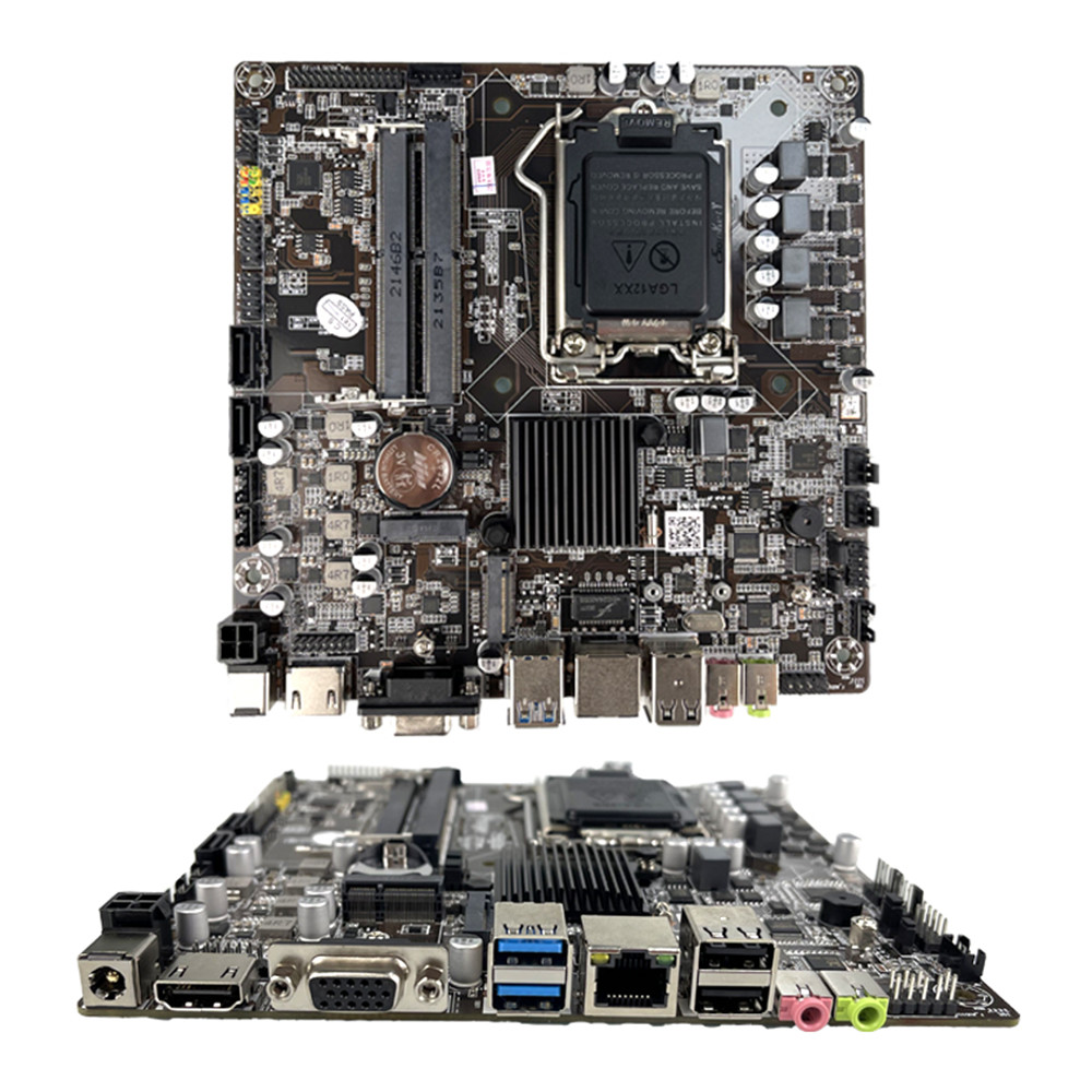 PCWINMAX New Mini ITX H510 LGA1200 Motherboard Dual Channel DDR4 VGA+HD Output Support OEM ODM
