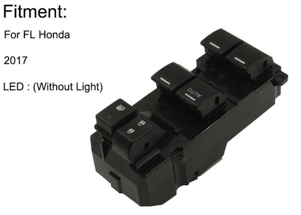 Buy cheap High Sensitivity Honda Power Window Switch Glass Master Lifter Long Life Span from wholesalers