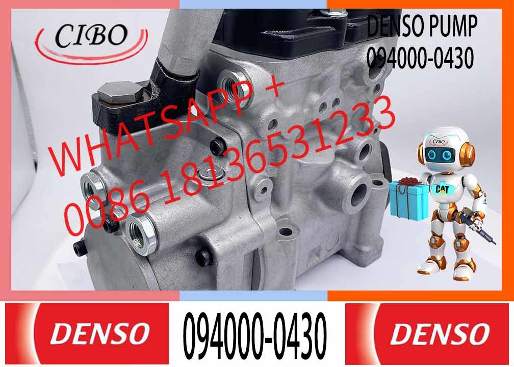 High Quality Common Rail Injection Pump 094000-0430 Fuel Injection Pump 094000-0430 for HINO P11C