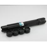 Buy cheap 445nm 1500mw blue laser pointer flashlight with rechargeable battery and goggles from wholesalers