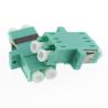 Buy cheap Ethernet Network Fiber Optic Adapter , LC Duplex Adapter Green / Blue Color from wholesalers