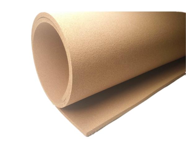 50'X48''X1/4'' Cork Sheet Rolls Natural Cork Roll Wall Covering Tearproof