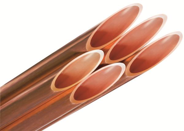 Buy cheap Red Non Alloy Copper Pipe Straight washed Surface ISO45001 certificated from wholesalers