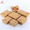 Buy cheap Packing Spot UV Paper Take Away Box Disposable For Restaurant from wholesalers