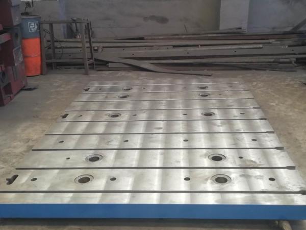 Buy cheap 2500x1500 DIN 650 T Slotted Cast Iron Floor Plates from wholesalers
